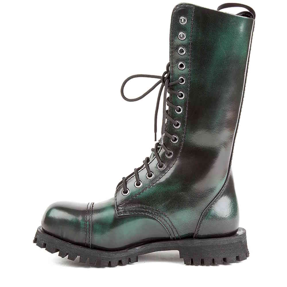 Altercore - 552 SchnÃ¼rstiefel - GrÃ¼n